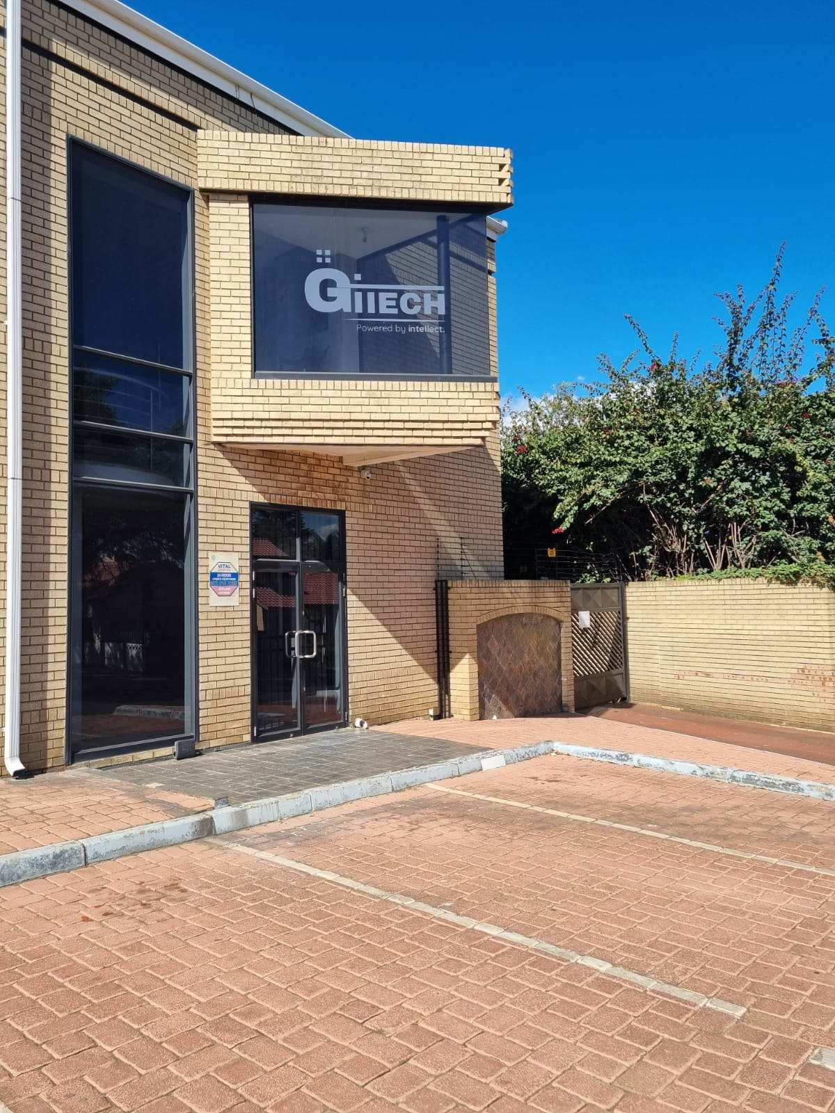 Exterior of the GITECH office building